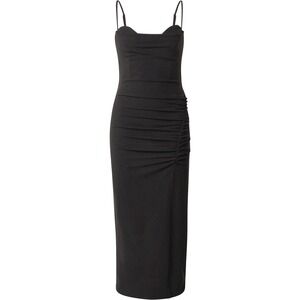 black corset midi dress Bebe Women's Lace Corset Midi Dress